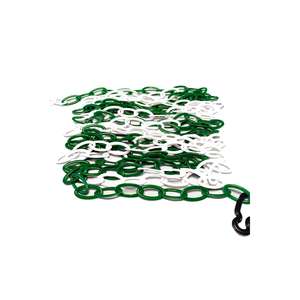 Chaîne Plastique 6mm Vert-Blanc 25m TR - Product Image 1