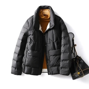 Personnaliser multi-poches doudoune pour femmes tendance coupe-vent à capuche veste d'hiver élégante fermeture éclair vente en gros doudoune - Product Image 1