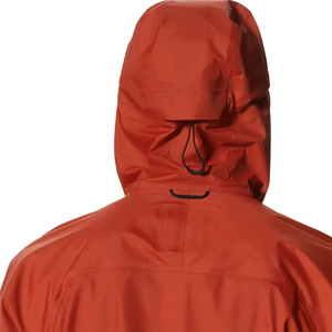 Chaqueta deportiva con capucha de otoño deportiva no tejida lavada con revestimiento Unisex para senderismo al aire libre, chaqueta impermeable para lluvia para hombres y mujeres - Product Image 4