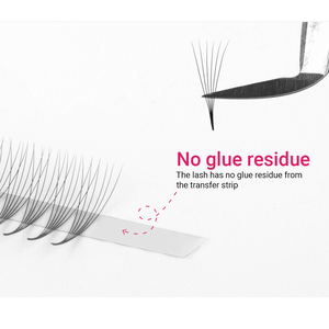 Pro Made Loose Pointy Base Volume Extensions de Cils Vegan Coréen PBT Fibre CC/DD Curl En Gros Fournitures De Cils - Product Image 6