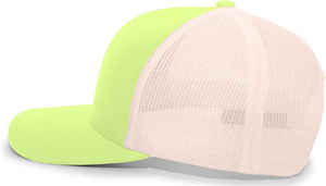 2025 superventas sombreros de camionero personalizados únicos diseño de malla lisa con impresión de soplo para escenas al aire libre gran oferta gorra de camionero - Product Image 3