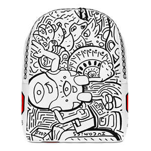 Cómics IW # 9 Mochilas Minimalistas de Dibujos Animados, Bolsa de Viaje Promocional - Product Image 1