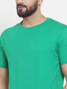 Wholesale Custom <b>Round</b> Neck 100% Cotton Short Sleeve T Shirts for men tshirt for summer - Product Image 4