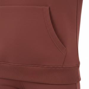 Sudadera con Capucha Oversize Marrón Cognac de Alto Gramaje 350GSM 100% Algodón French Terry Estilo Urbano con Hombros Caídos y Logotipo Personalizado - Product Image 6