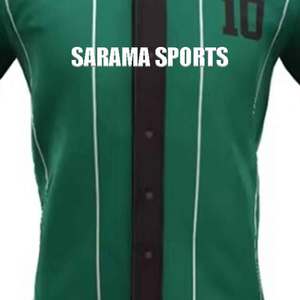 Meilleures ventes d'uniformes de baseball personnalisés pour hommes vente en gros en usine - Product Image 3