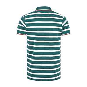 Polo de haute qualité pour hommes à manches courtes en coton doux piqué uniforme d'affaires confortable et élégant et haut décontracté - Product Image 6