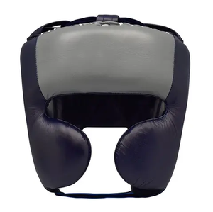 อุปกรณ์ชกมวยปลอดภัยแบบพกพาอุปกรณ์ป้องกันศีรษะสำหรับฝึกมวย MMA แบบระบายอากาศกันน้ำวัสดุ PU - Product Image 1