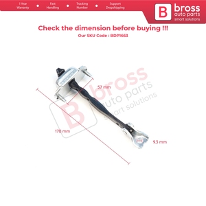 BDP1663 Frein de porte avant, butée de porte, limiteur de porte, sangle de retenue pour C3 MK4 e-C3 2024-On Grande Panda 9846733780 - Product Image 5