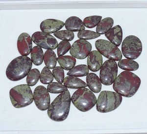 100% pierre précieuse en vrac de jaspe de sang de dragon naturel pour la fabrication de beaux bijoux - Product Image 3