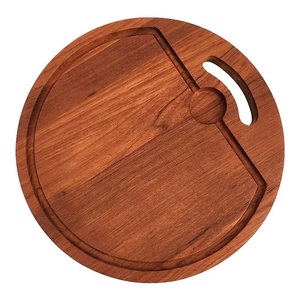 Nouvelle arrivée plaque de chargeur ronde en bois naturel classique utilise dans la maison de restaurant couleur de forme de taille personnalisée - Product Image 2