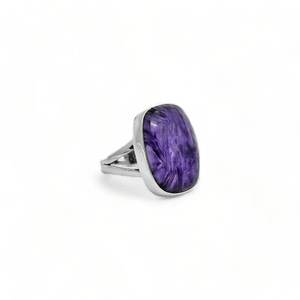 <b>Amethyst</b> Stone Cushion cabs <b>Ring</b> Solid 925 Sterling Silver Unique Design <b>Ring</b> Women Girl Engagement Wedding Band Wholesale Bulk - Product Image 1