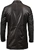 Abrigo de Cuero Impermeable Personalizado para Hombre, Invierno, Transpirable, de Secado Rápido, con Cuello Alto, Tejido de Lona, Servicio OEM, 50% - Product Image 4