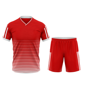 Kits de football de haute qualité personnalisés pour hommes et femmes uniformes d'équipe légers respirants vente en gros bas - Product Image 2
