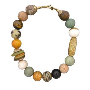 Collar sencillo con cuentas coloridas para mujer, collar de estilo de boda de alta calidad - Product Image 6