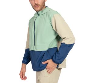 Nueva moda para hombre Jersey chaqueta impermeable ligero transpirable con capucha rompevientos Packable Active Wear chaqueta al aire libre para hombres - Product Image 4