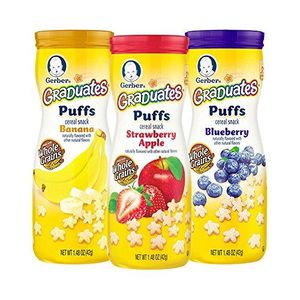 Goût de patate douce, Gerber Graduates Lil Crunchies Gerber Graduates Lil Crunchies Collation croustillante pour tout-petits, 42g - Product Image 1