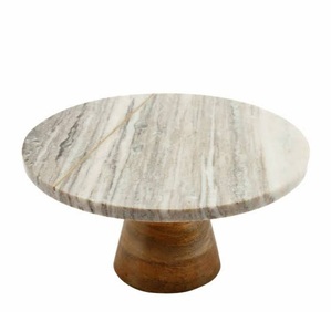 Soporte de Metal para servir pasteles de alta calidad, precio al por mayor, accesorios de decoración para fiesta de Navidad, soporte para servidor de pasteles de frutas - Product Image 6