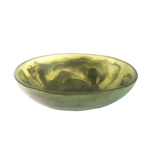 Cuencos para servir más nuevos Cuenco para servir de resina minimalista, pieza única con diseño y material excepcionales a un precio muy asequible - Product Image 1