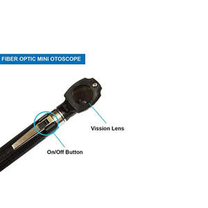 ชุดอุปกรณ์ตรวจหูแบบพกพาสำหรับศัลยกรรมหู คอ จมูก ทำจากสแตนเลสอย่างดี ใช้ในโรงพยาบาล ได้รับการรับรองมาตรฐาน CE ระดับ Class II - Product Image 2