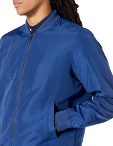 Chaquetas Bomber Ligeras Más Vendidas para Hombre, Color Sólido, Excelente para Uso Diario, Largo, Delgadas, al por Mayor - Product Image 4