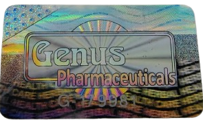 กระดาษกาวโฮโลแกรมสีเงิน ฉลากสั่งทำพิเศษ พร้อมหมายเลขเลเซอร์-ฉลากดิจิตอลเทค P4 - Product Image 2