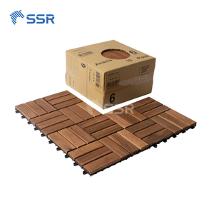 Cao cấp Nâu dầu ngoài trời lồng vào nhau keo decking gạch 12 Thanh độ dày 24 mét cho toàn cầu nhà phân phối/nhà nhập khẩu - Product Image 5