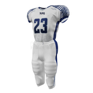 Uniformes de Fútbol Americano Transpirables de Alta Calidad al por Mayor, Se Aceptan Pedidos al por Mayor, Talla y Color Personalizables, Aptos para Escuelas - Product Image 2