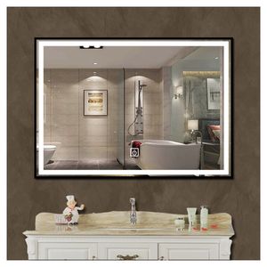 <span class=keywords><strong>Miroir</strong></span> LED Jumbo <span class=keywords><strong>grand</strong></span> <span class=keywords><strong>format</strong></span> de haute qualité avec bords polis et rétroéclairage uniforme pour les grandes entrées - Product Image 5