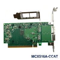 Adaptateur réseau Ethernet Mellanox Connect X-5 EN MCX516A-CCAT double port 100GbE QSFP28 PCIe 3.0 x16 RDMA RoCE NVMe-oF Smart NIC