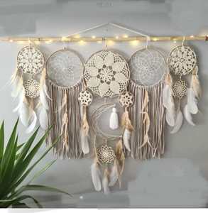 Nuevo Macramé Decorativo para Pared al por Mayor para Compradores Ecológicos que Buscan Artesanía Única para Decoración - Product Image 2