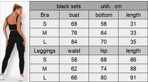 Fitness <b>Push</b> <b>up</b> Yoga Pants Sport Wear Women Cropped Top <b>Leggings</b> Gym Set Seamless Women Yoga Workout Set 2 Piece Suits - Product Image 5