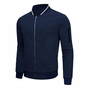 Los mejores diseños High Street Style Bomber chaquetas para hombres 100% Ropa de invierno transpirable y de secado rápido con chaqueta de servicio OEM para hombres - Product Image 4