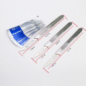 Vente en gros du meilleur manche de scalpel chirurgical en acier inoxydable OEM de haute qualité 12.5cm pour lames chirurgicales non actives de scalping BP - Product Image 3
