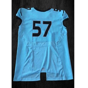 Camiseta americana OEM hecha a medida de marca para fútbol, el mejor bordado de talla grande, camiseta de fútbol americano para práctica de adultos - Product Image 2