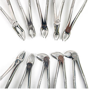 Surginexa - Kit de Extracción Dental de Ortodoncia de 10 Piezas, Pinzas Manuales de Acero Inoxidable Reutilizables, Instrumentos Quirúrgicos Dentales - Product Image 1