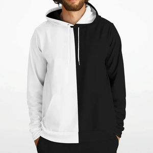 Sweat à capuche et sweat-shirt à imprimé graphique surdimensionné de haute qualité pour hommes broderie personnalisée grande taille pour les sweats à capuche pour hommes de printemps - Product Image 4