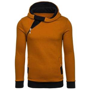 เสื้อฮู้ดผ้าฟลีซหนาสำหรับผู้ชายเสื้อสวมหัวมีซิปมีสไตล์ใส่เล่นยิมสวมใส่สบายมีโลโก้ออกแบบได้ตามต้องการสำหรับฤดูหนาว - Product Image 5