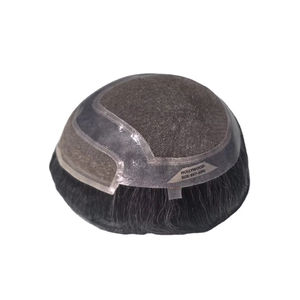 Toupee para Hombre Taz Hair, Peluca de Cabello Humano 100%, Densidad Cruda 60%-150%, Cabello Indio Remy, Resistente al Agua, Ondulado - Product Image 1