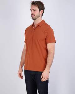 Camiseta Polo de Manga Corta de Seda Helada Sin Costuras para Hombre, Estilo Casual de Negocios, Venta al por Mayor, Ropa Superior Masculina - Product Image 2