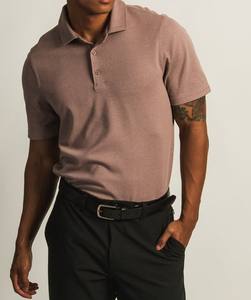 Polo de alta calidad estilo 2025 tela de algodón suave disponible al por mayor bordado de logotipo personalizado - Product Image 2