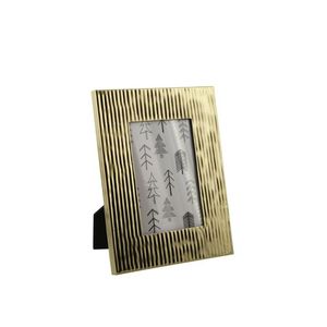 Marco de Fotos Rectangular de Aluminio con Diseño Moderno de Cuerda en Relieve, Duradero, Tamaño Personalizado, para Decoración de Mesa de Sala de Estar y Regalos - Product Image 5