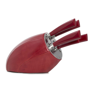 Ensemble de couteaux de chef en acier damas fait main en acier inoxydable à haute teneur en carbone avec un design de lame antirouille et tranchante pour une découpe de précision - Product Image 6