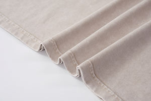 เสื้อยืดขนาดใหญ่พิเศษสำหรับผู้ชายฟอกสีด้วยกรดเสื้อยืดพิมพ์ลายพองสำหรับผู้ชายใส่ได้ทั้งชายและหญิงพิมพ์โลโก้ได้ตามต้องการ - Product Image 5