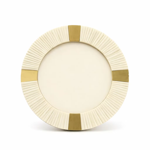 Cadre photo décoratif avec incrustations en laiton et en os pour un style d'intérieur sophistiqué, cadre de luxe pour salle à manger et salon - Product Image 1