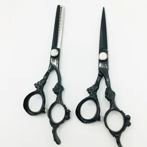 OEM professionelle Haarschere 6 Zoll Friseurschere für Salon und Zuhause Japan Silberstahl Edelstahl nachhaltig