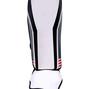 Wholesale Cowhide Leather Muay Thai <b>Shin</b> Guard & <b>Kickboxing</b> <b>Shin</b> <b>Pads</b> Leg Protection for Karate Martial Arts Training - Product Image 5
