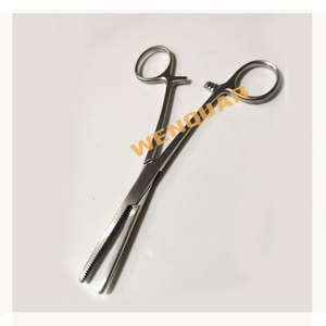 คีมห้ามเลือดจากสัตวแพทย์สเตนเลสขนาด14.5ซม. เครื่องมือผ่าตัดกระดูกด้วยมือบริษัทผู้ผลิต Wenquar - Product Image 6
