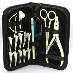 Salon Love Cream Color I tip Kit de herramientas de extensión de cabello Venta al por mayor Herramientas de peluquería humana de alta calidad Uso doméstico y comercial - Product Image 3