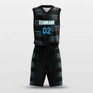 Uniforme de basket-ball personnalisé, vêtements de sport, grande taille, été, 100% polyester, respirant, séchage rapide, unisexe, adulte, équipe, club - Product Image 6