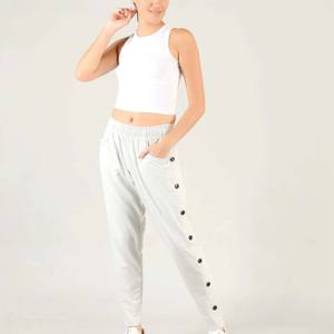 Pantalon de survêtement respirant pour femme avec cordon de serrage réglable, pantalon de jogging élégant et confortable pour le fitness, - Product Image 4